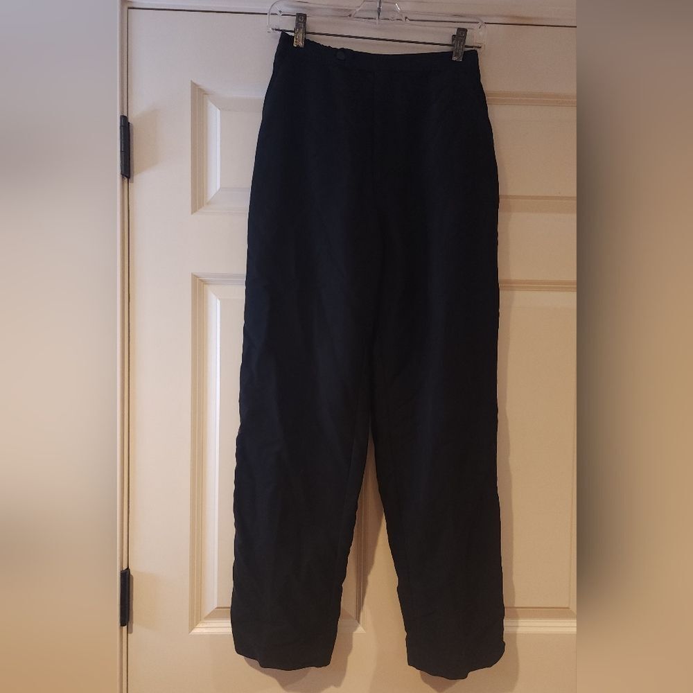 Maren vintage black high waisted pants 100% lyocell M
